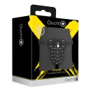 PU Leather Chastity Jock - Black - 2