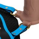 Zestaw strap-on Ingen 10'' (25,4 cm) z pustym dildem silikonowym i prętem, rozmiary L/XL/2XL, kolor cielisty - 20