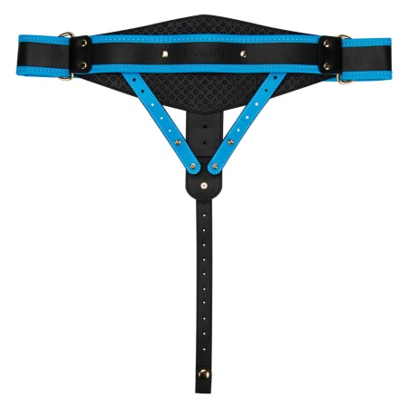 Zestaw strap-on Ingen 10'' (25,4 cm) z pustym dildem silikonowym i prętem, rozmiary L/XL/2XL, kolor cielisty - 22