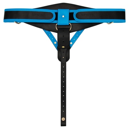 Zestaw strap-on Ingen 10'' (25,4 cm) z pustym dildem silikonowym i prętem, rozmiary L/XL/2XL, kolor cielisty - 23