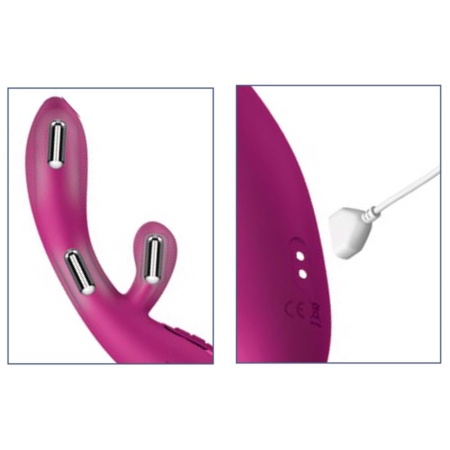 JimmyJane Solis Rabbit – stymulator typu króliczek z 3 silnikami, funkcją podgrzewania i długością całkowitą 22 cm - 8