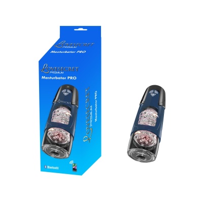 Masturbator LS05 27 cm granatowo-różowy - 1