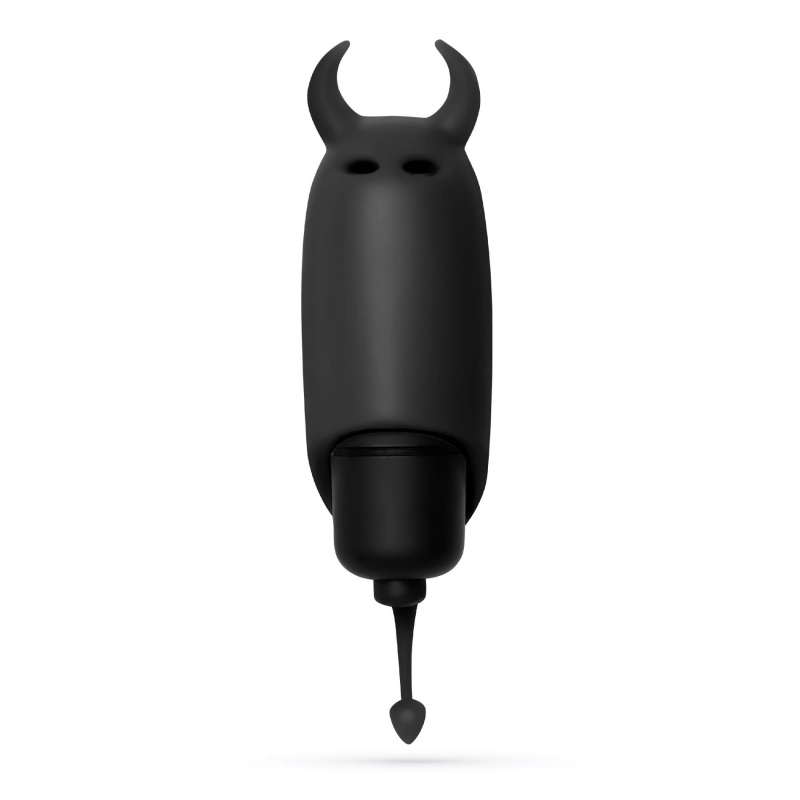 Wibrator punktowy O-Pet Devil 10 trybów wibracji 9,2 cm czarny - 2