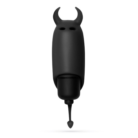Wibrator punktowy O-Pet Devil 10 trybów wibracji 9,2 cm czarny - 2