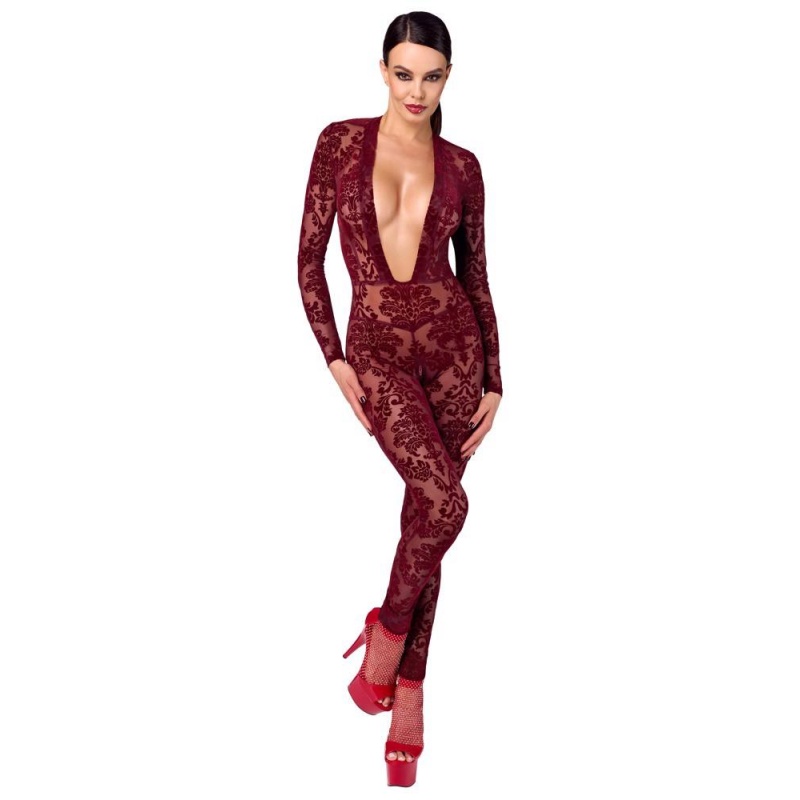 Noir Jumpsuit red L - 2
