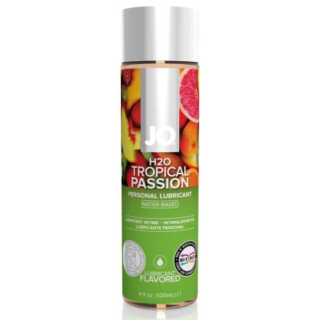 Lubrykant wodny smakowy H2O Tropical Passion 120 ml - 1