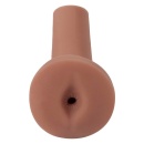 Masturbator analny Freshman Brown – realistyczna struktura TPR, długość całkowita 13,5 cm, głębokość wkładania 12 cm, średnica z - 3