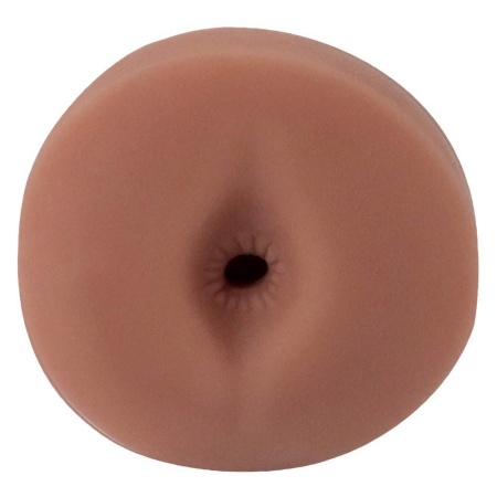 Masturbator analny Freshman Brown – realistyczna struktura TPR, długość całkowita 13,5 cm, głębokość wkładania 12 cm, średnica z - 4