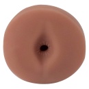 Masturbator analny Freshman Brown – realistyczna struktura TPR, długość całkowita 13,5 cm, głębokość wkładania 12 cm, średnica z - 4