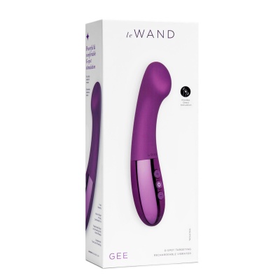 Gee - zakrzywiony wibrator stymulujący punkt G z elastyczną szyjką, 16,6 cm - 1