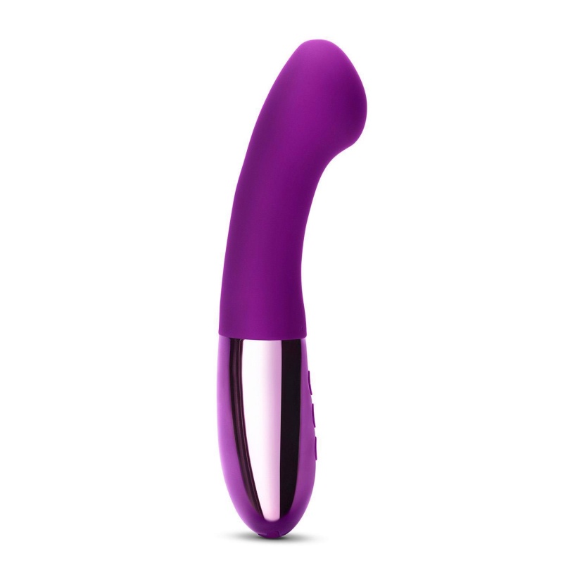 Gee - zakrzywiony wibrator stymulujący punkt G z elastyczną szyjką, 16,6 cm - 5