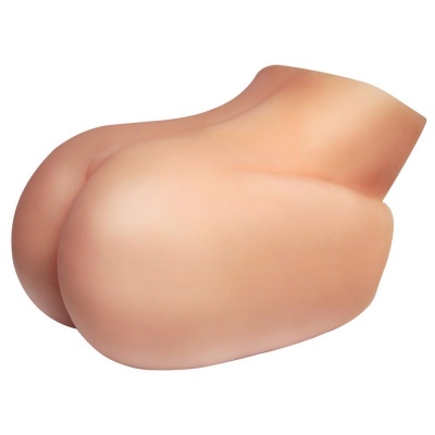 Pipedream Extreme Toyz Fuck Me Silly Mega Masturbator – Realistyczny Tył z dwoma kanałami, TPR, 33 cm, 9,98 kg - 1 2