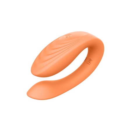 Wibrator dla par COUPLES VIBRATOR, elastyczny, z pilotem 10 m, długość 6,5-8,5 cm - 4