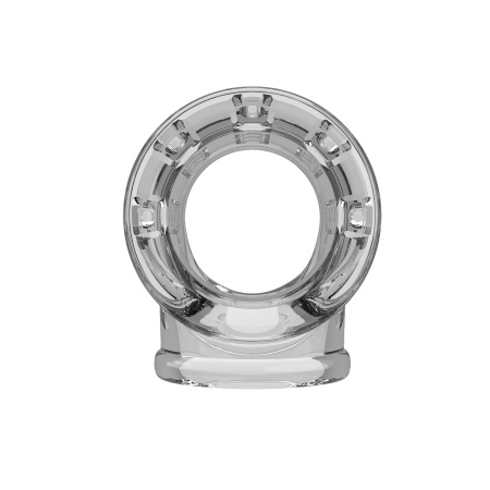 Nakładka na penisa Short - teksturowana, wodoodporna, ok. 15 cm - 4