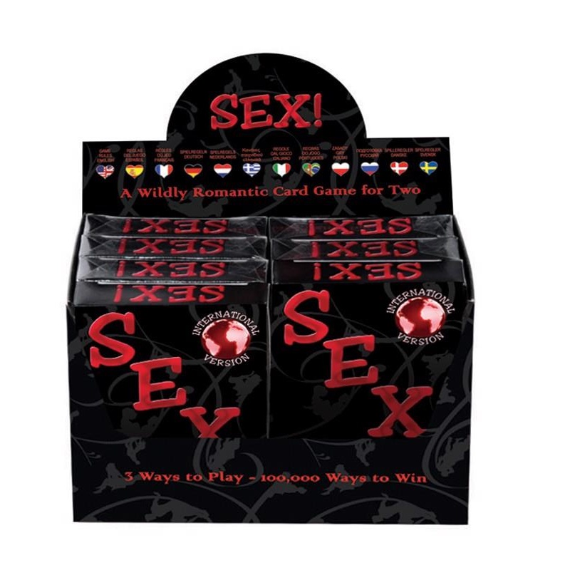 INTERNATIONAL SEX! CARD GAME - 1