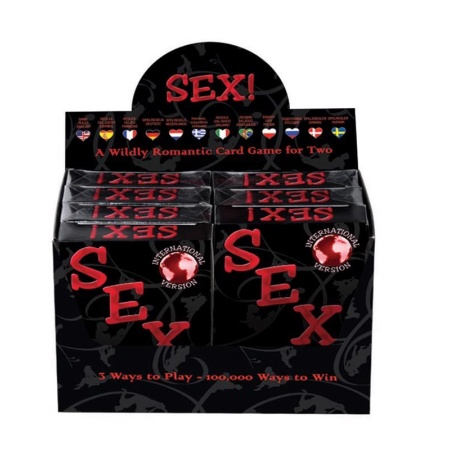 INTERNATIONAL SEX! CARD GAME - 1