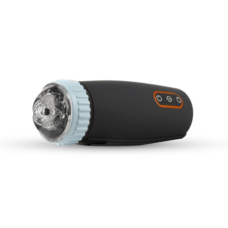Masturbator CRUIZR CM05 (CRZ005) z funkcją ruchu posuwistego i ssania, długość 24,3 cm - 3