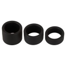 Zestaw pierścieni na jądra ErectoBallStretchSet z płynnego silikonu, 3 szerokości 2, 3 i 4 cm - 4