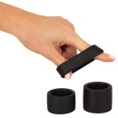 Zestaw pierścieni na jądra ErectoBallStretchSet z płynnego silikonu, 3 szerokości 2, 3 i 4 cm - 8