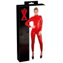Latex Catsuit red 2XL - 1