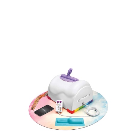 The Unicorn Premium Riding Sex Machine - maszyna jeździecka 1200 RPM, rotacja 360°, nośność 181 kg, kabel 2,4 m, pejcz 50 cm - 2