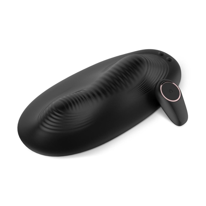 Vibe Pad Double Vibration with Remote Control - Black - 1