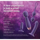 Zestaw erotyczny Magic Shiver Feminine – 4 silikonowe akcesoria dla kobiet: dildo z przyssawką 16,6 cm, korek analny 5 cm, kulki - 5