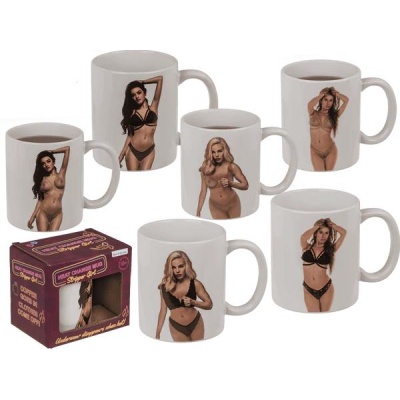 Kubek striptis dziewczyna efekt termiczny 350ml kamikonka - 1