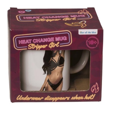 Kubek striptis dziewczyna efekt termiczny 350ml kamikonka - 1 2