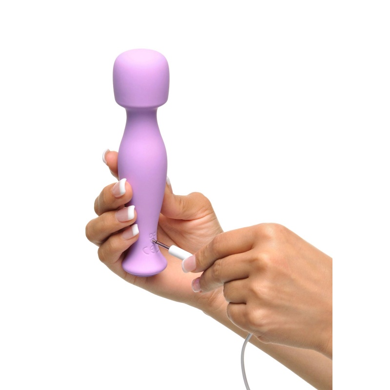 Wibrator różdżkowy Body Massage-Her, silikon Elite Silicone, ładowanie USB, 15,9 cm - 6